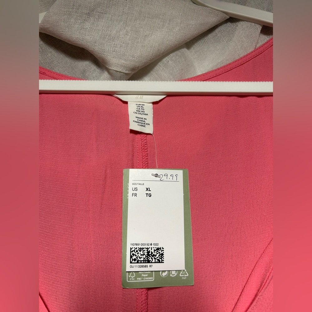 H&M Pink Ruched Dress - Picture 7 of 10